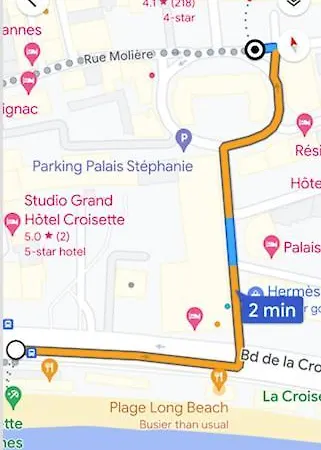 Centre Proche De La Croisette! Апартаменты Канны